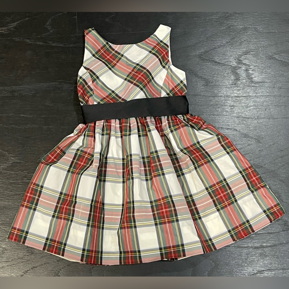 Polo Ralph Lauren Plaid Christmas Holiday Dress Girl Toddler 2/2T